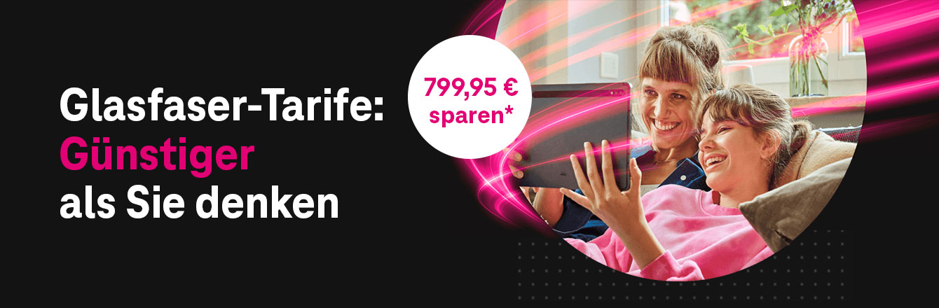 Glasfaser der Telekom - 6 Monate fr nur 19,95 €