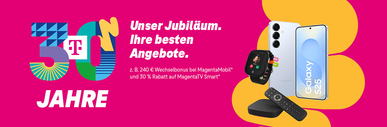 30 Jahre Telekom: Aktionen zum Jubilum