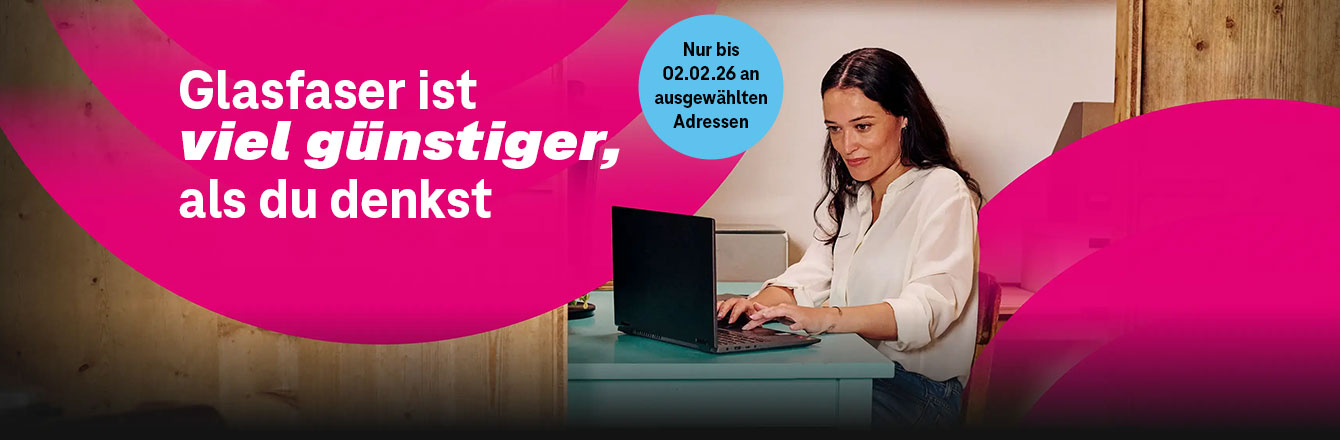 Glasfaser Megadeals: Exklusives Neukundenangebot