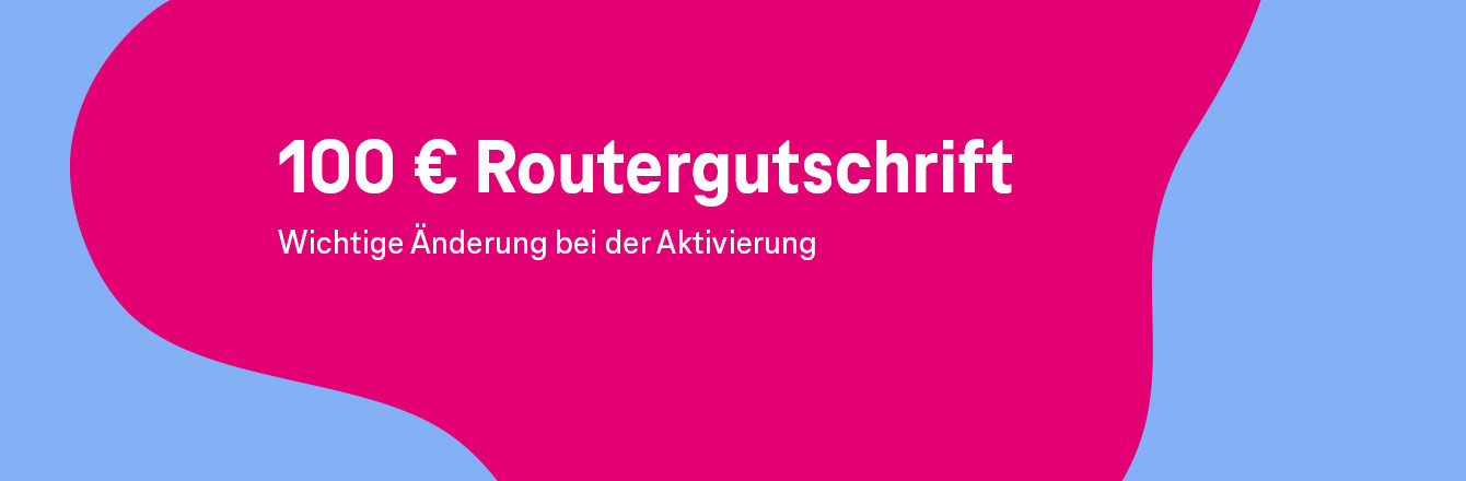Neu: Routergutschrift jetzt �ber die MeinMagenta App aktivieren